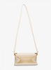 Vintage White Leather Shoulder Bag WCV300625.46  Vintage