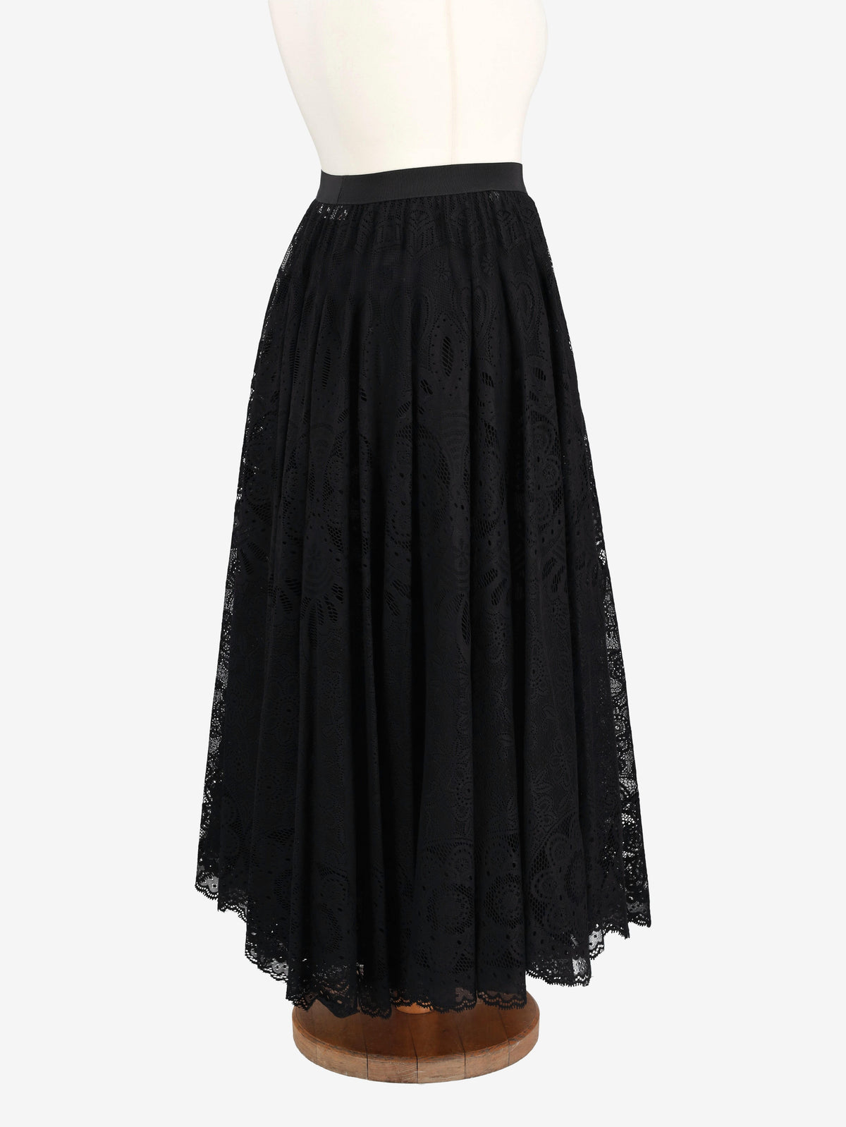 Red Valentino Lace Skirt