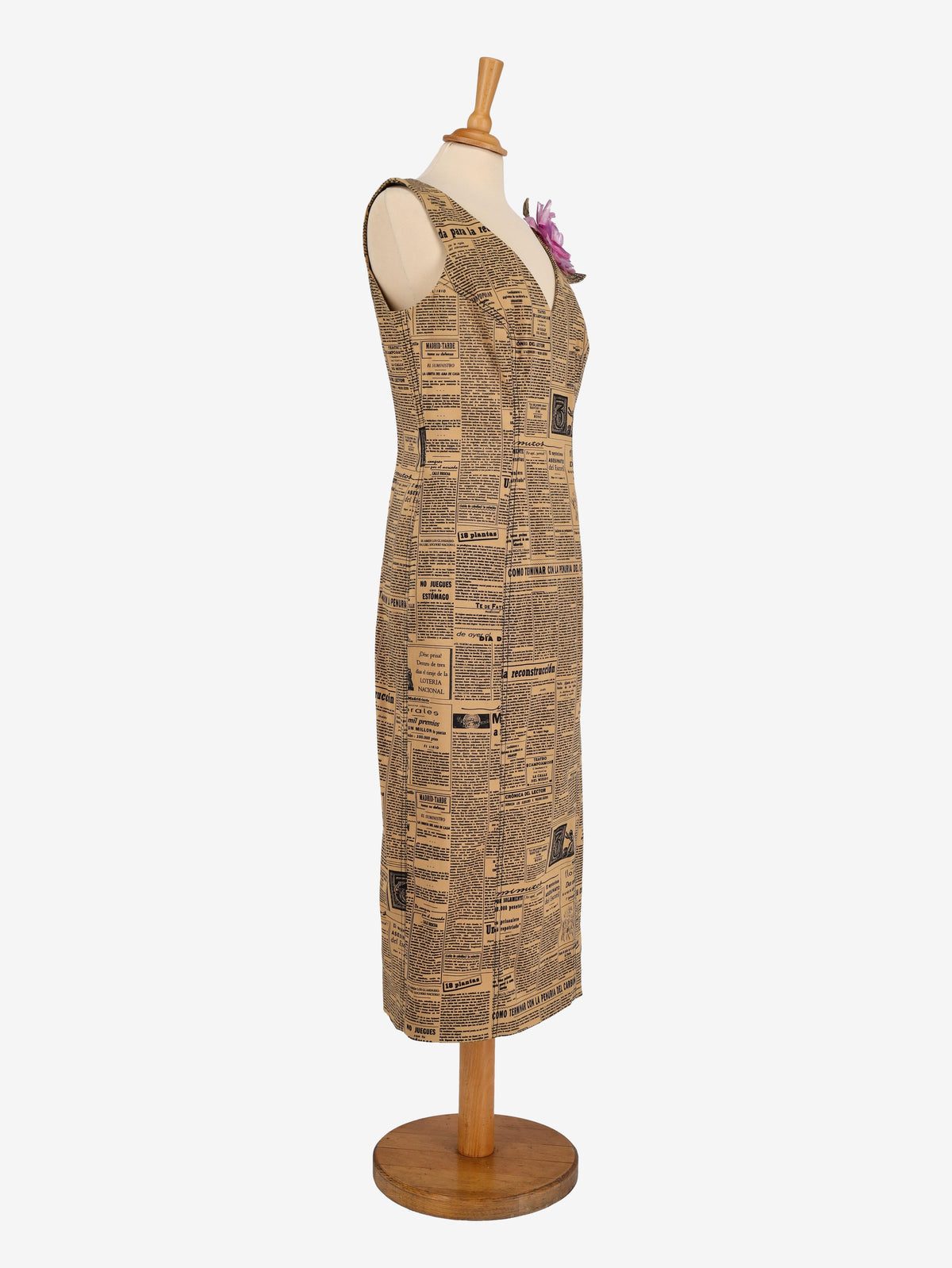 John Galliano Gazette Dress -  00s