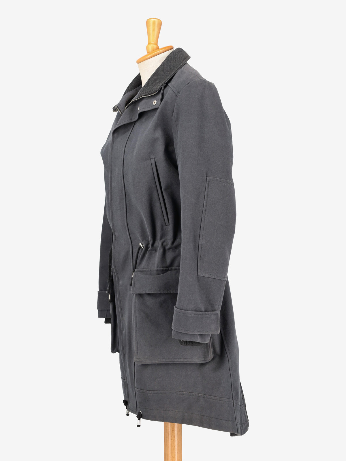 Vintage Ash Grey Parka WCV250801.01  Cristian Pellizzari