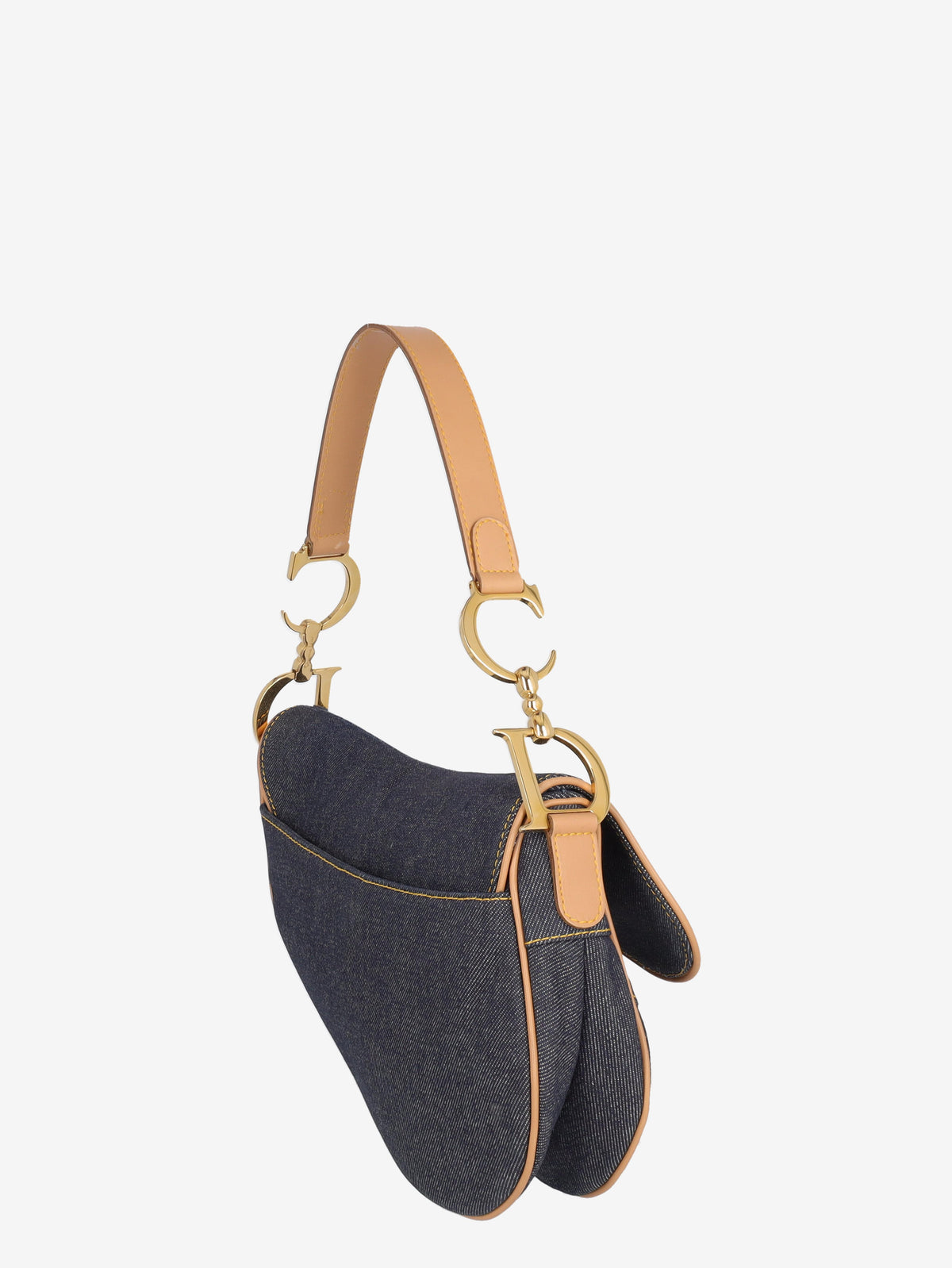 Dior Saddle In Denim