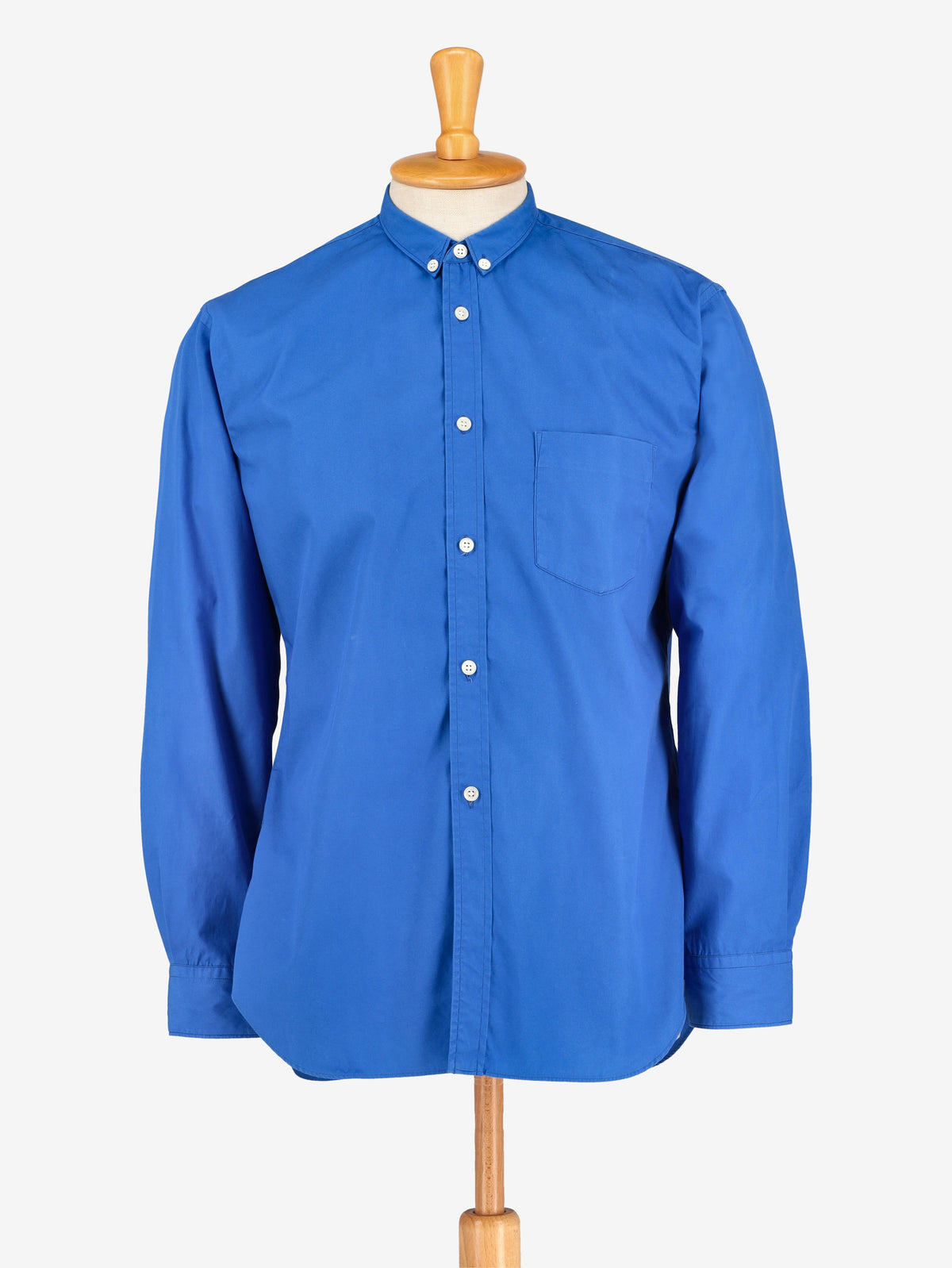 Comme Des Garçons Blue Shirt