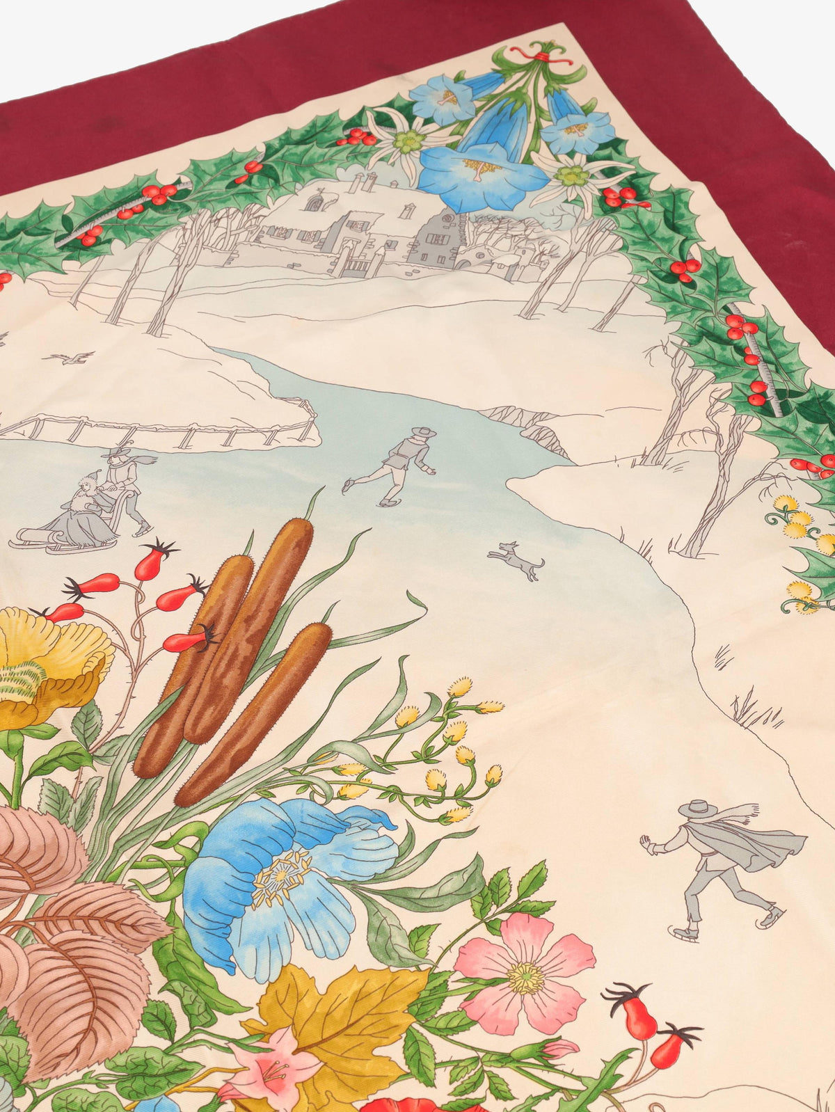 Gucci Winter Bouquet Foulard By V. Accornero