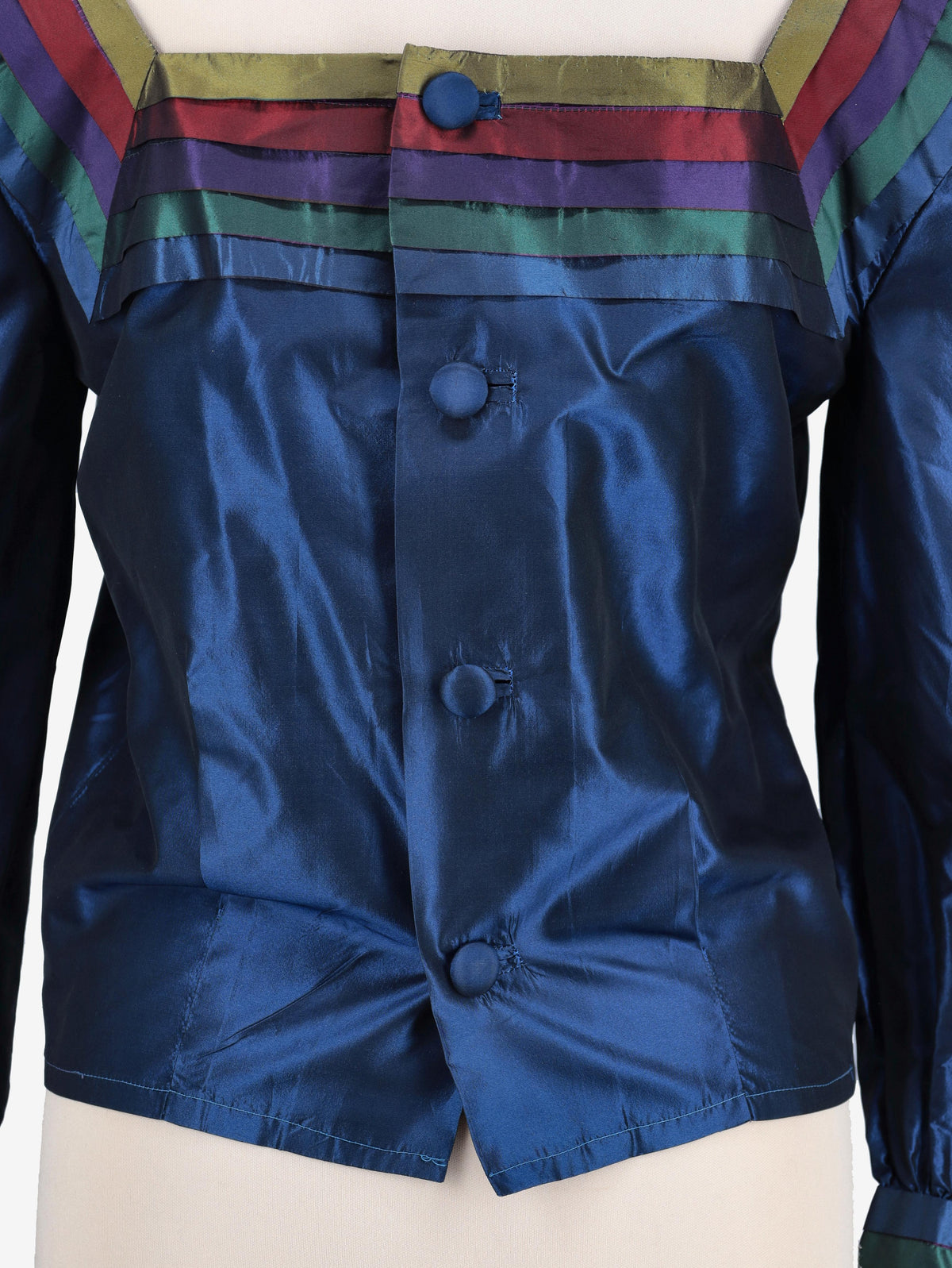 Vintage Rainbow Striped Suit