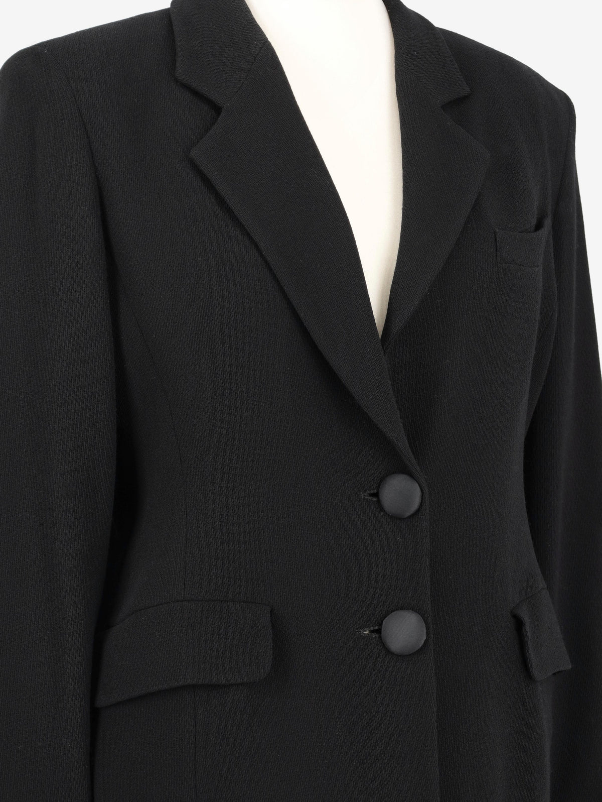 Fendi Black Wool Blazer