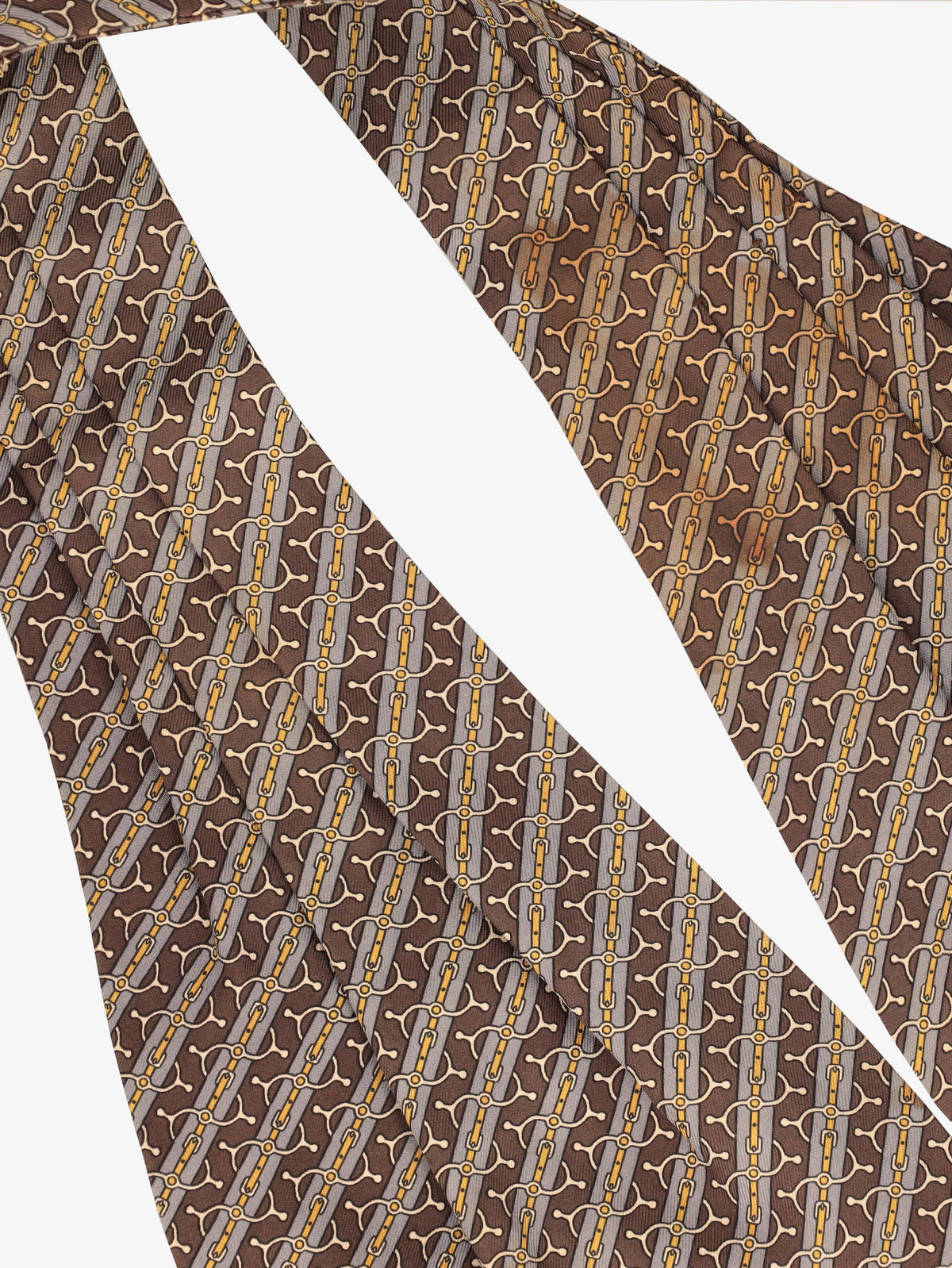 Hermès Vintage Patterned Cachecol