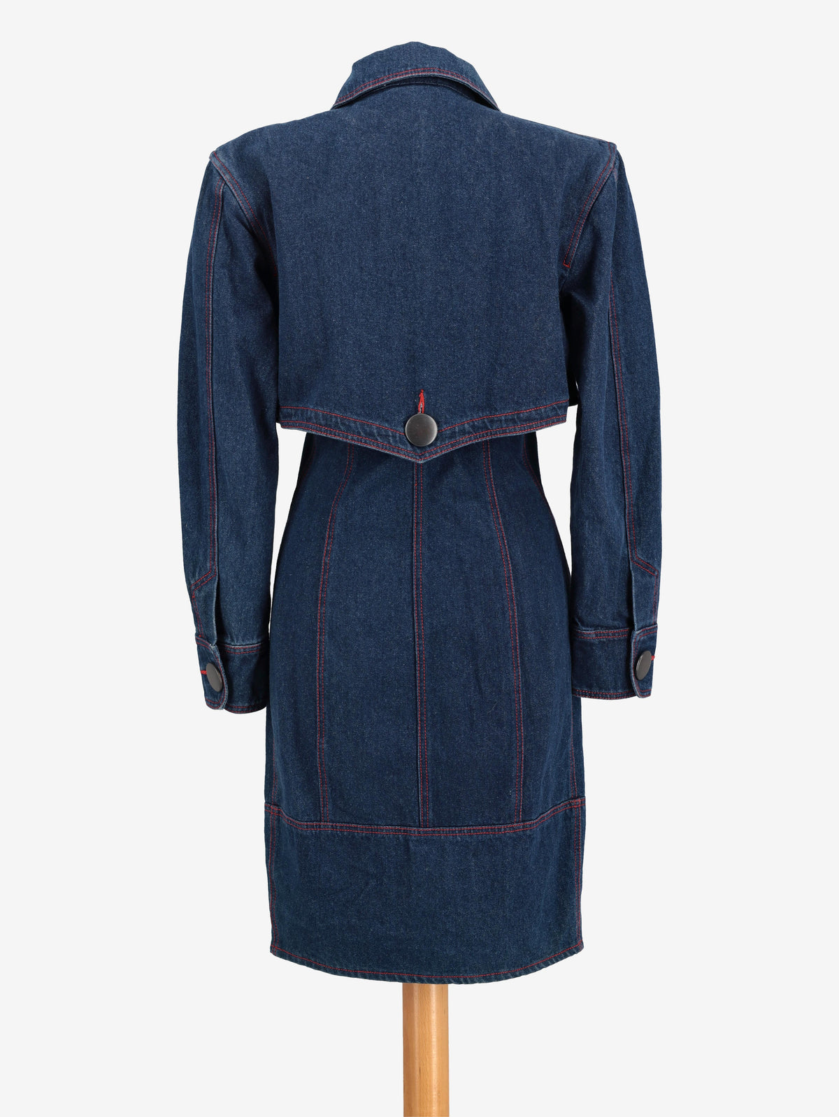 Mondrian Denim Midi Dress