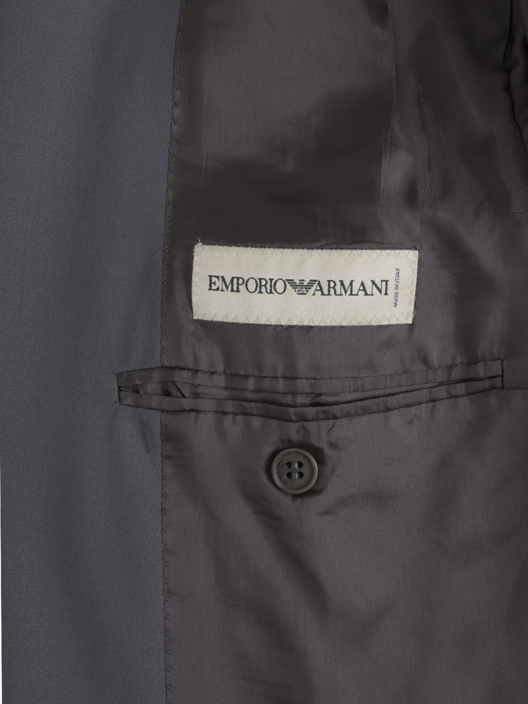 Emporio Armani 灰色夹克 - 90 年代