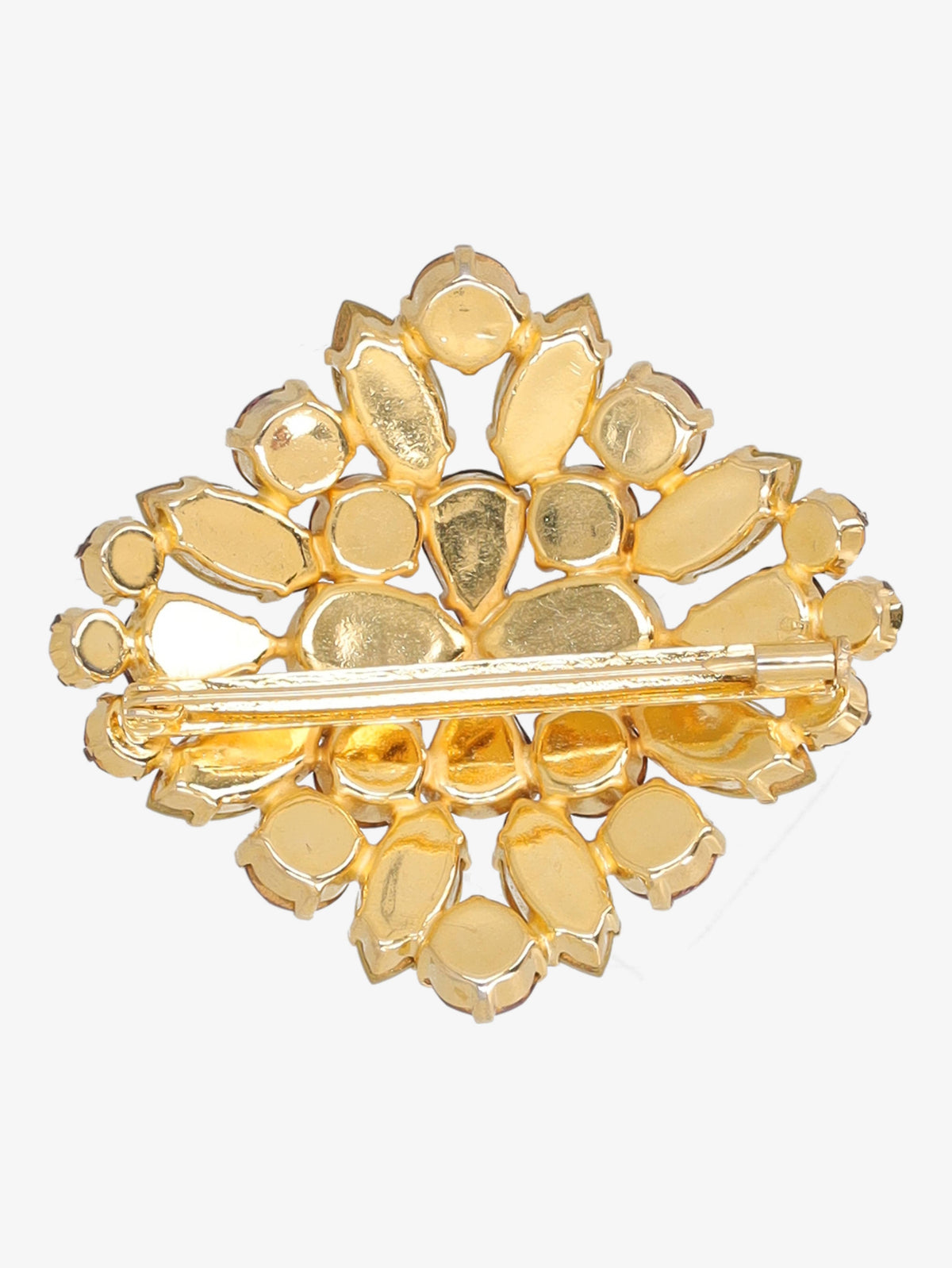 Vintage Multi-coloured Stone Brooch