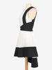 David Koma Black And White Dress