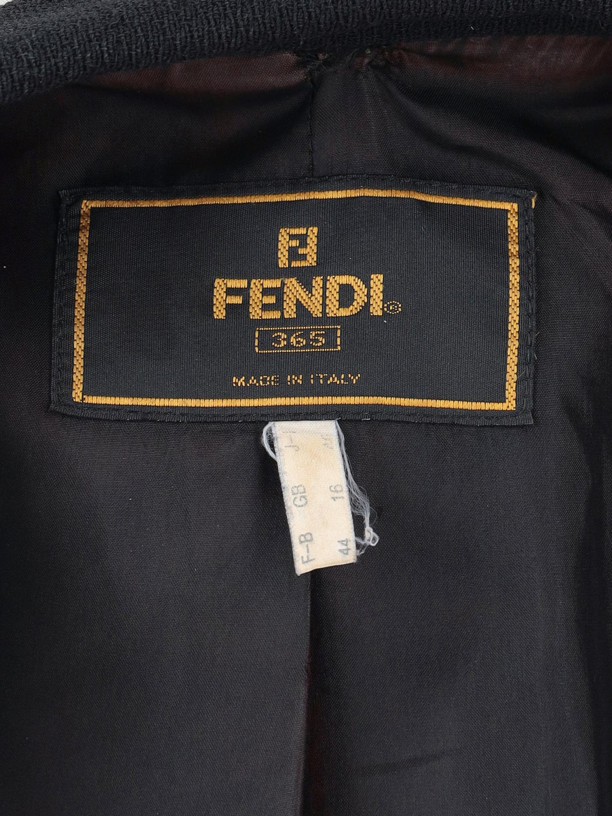 Fendi Black Wool Blazer