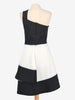 David Koma Black And White Dress