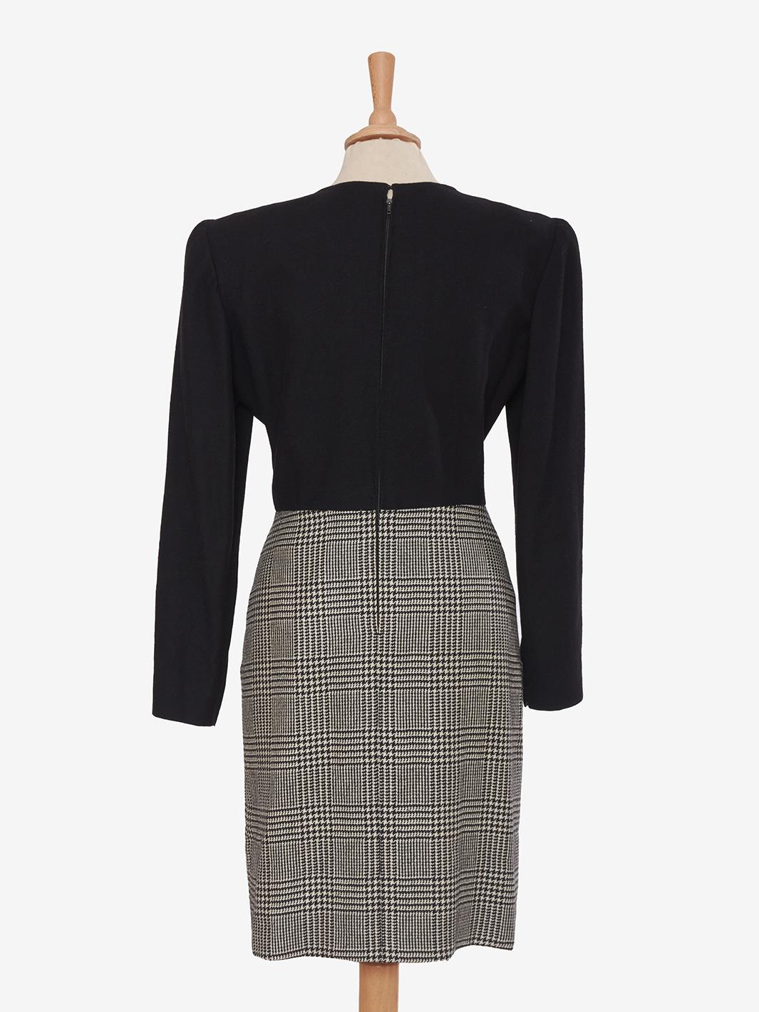 Vintage 80s Velvet Dress