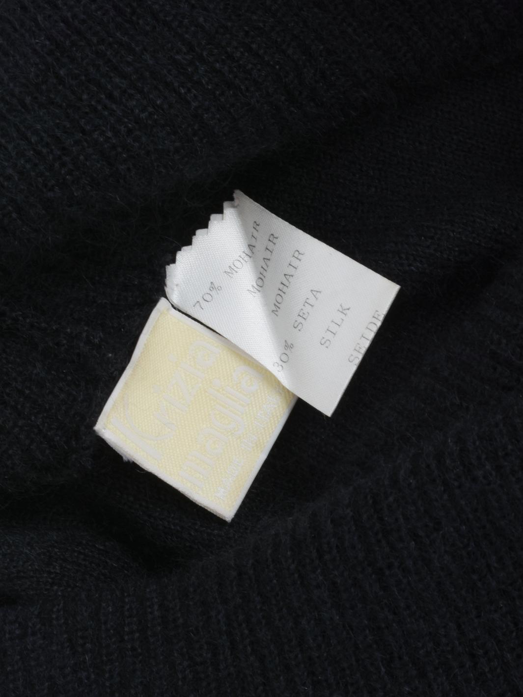 Krizia Knitted Mohair Dress - 80s