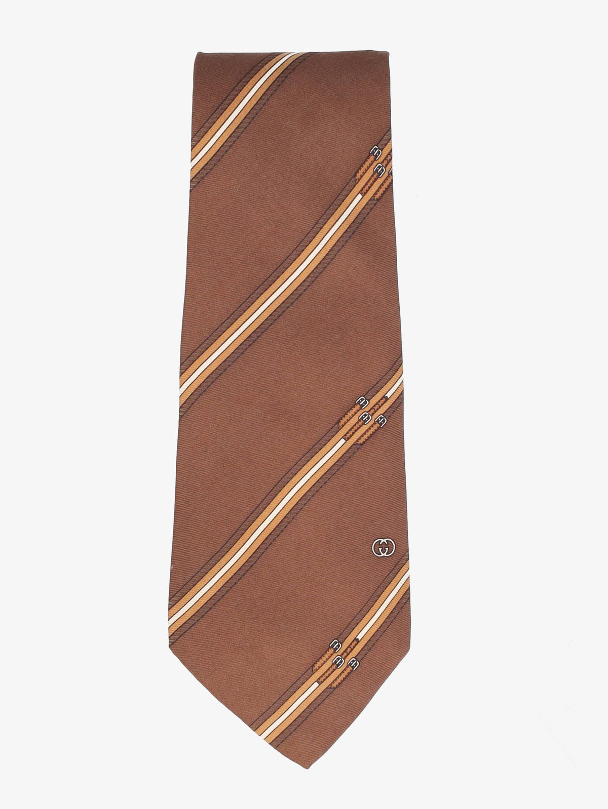 Gucci Bridle Patterned Tie
