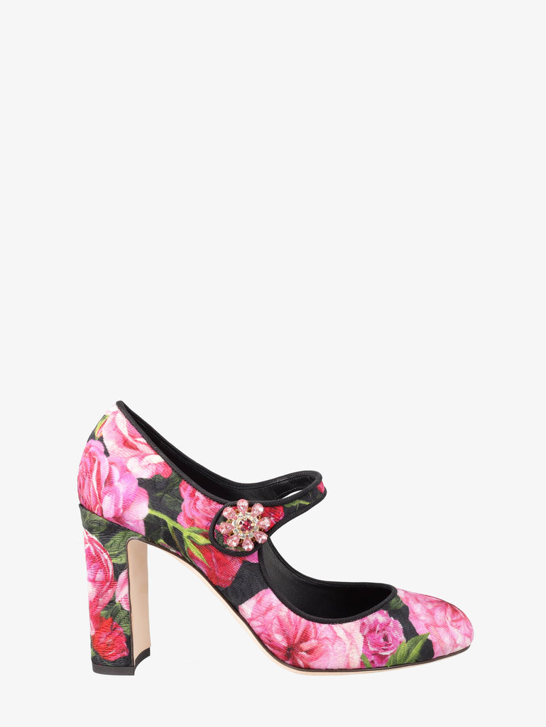 Dolce & Gabbana Flowered Mary Jane