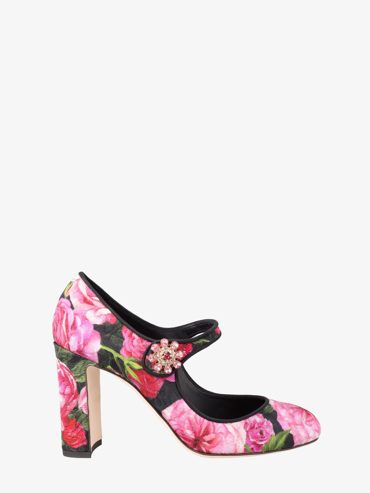 Dolce & Gabbana Flowered Mary Jane