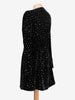 Vintage Black Velvet Dress