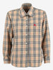 Burberry Beige Check Shirt W24121240  Burberry