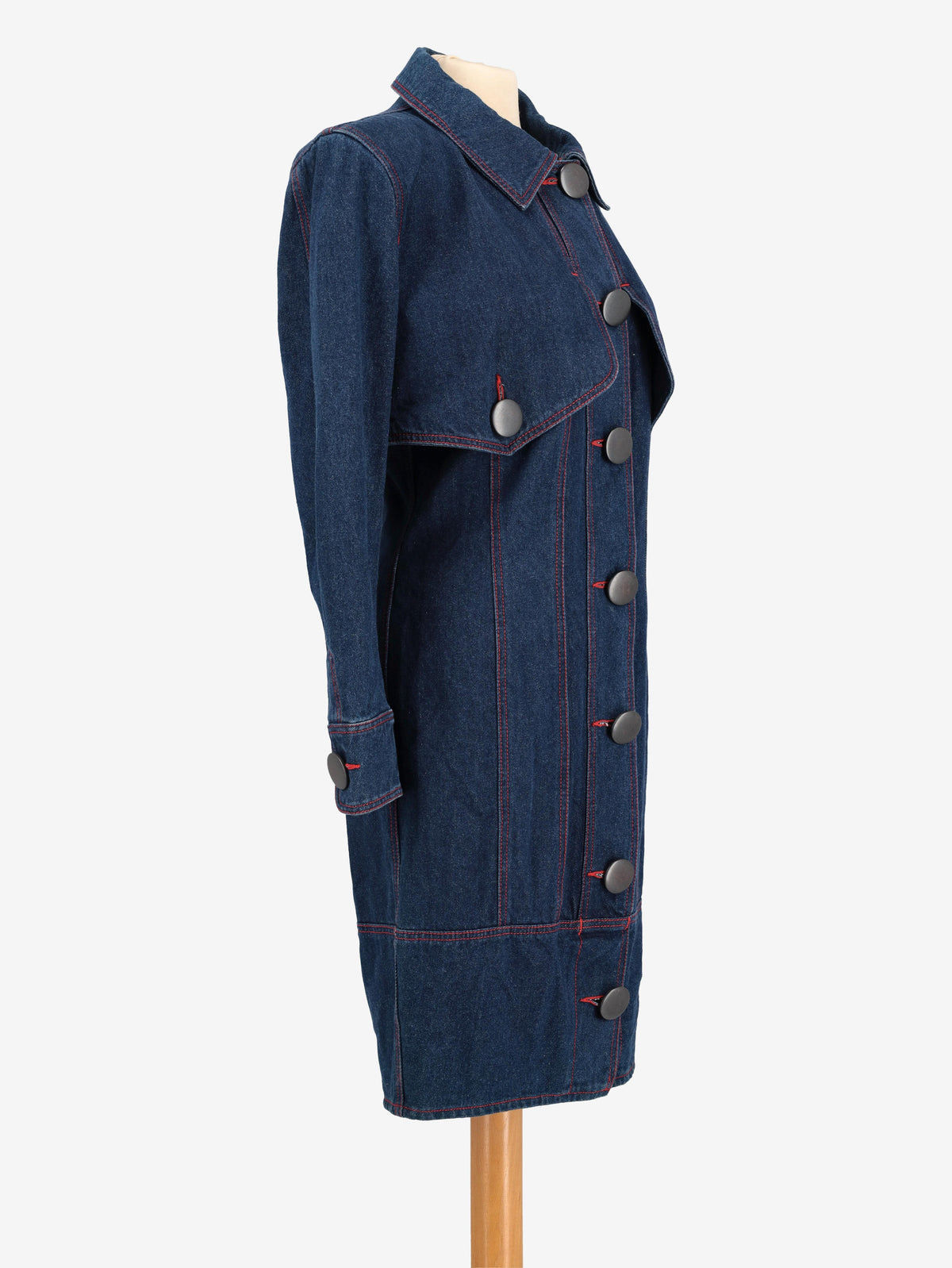 Mondrian Denim Midi Dress