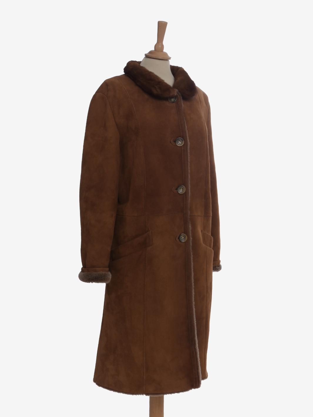 Vintage Shearling Coat