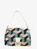 Fendi Mamma Baguette In Colourful Pony Hair