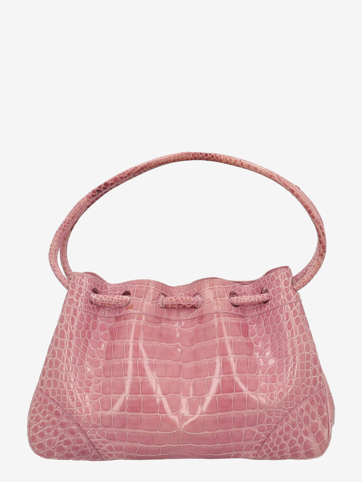 Vintage Pink Cocco Bucket Bag