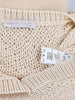 Fabiana Filippi Cream White Knitted Sweater