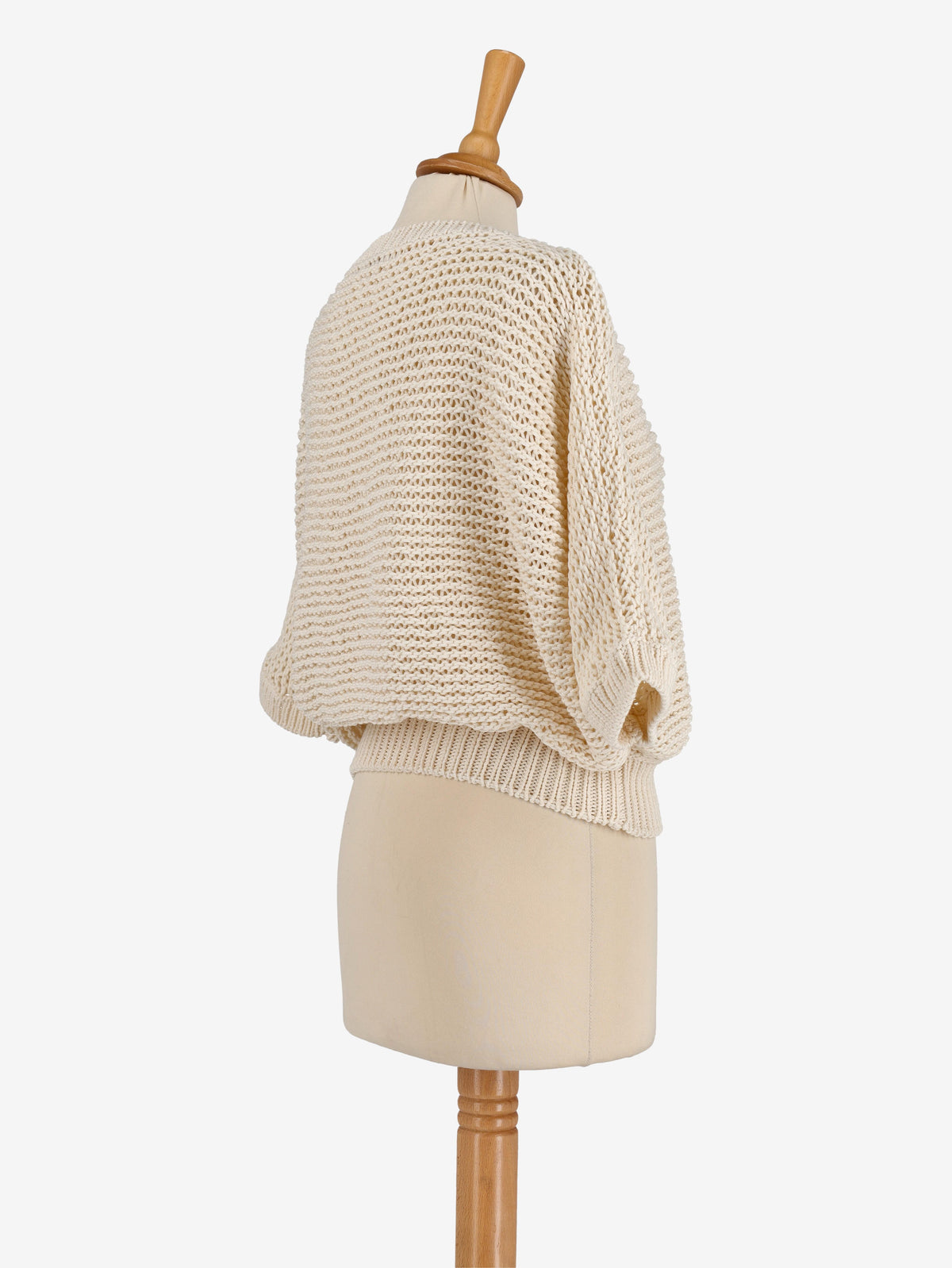 Fabiana Filippi Cream White Knitted Sweater