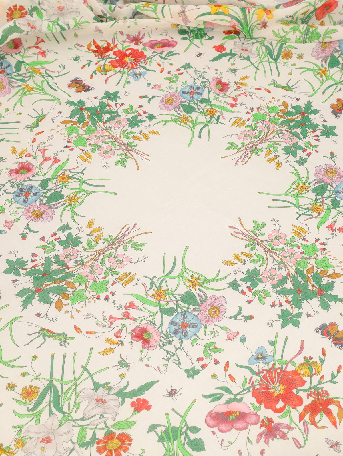 Gucci Flora Maxi Scarf