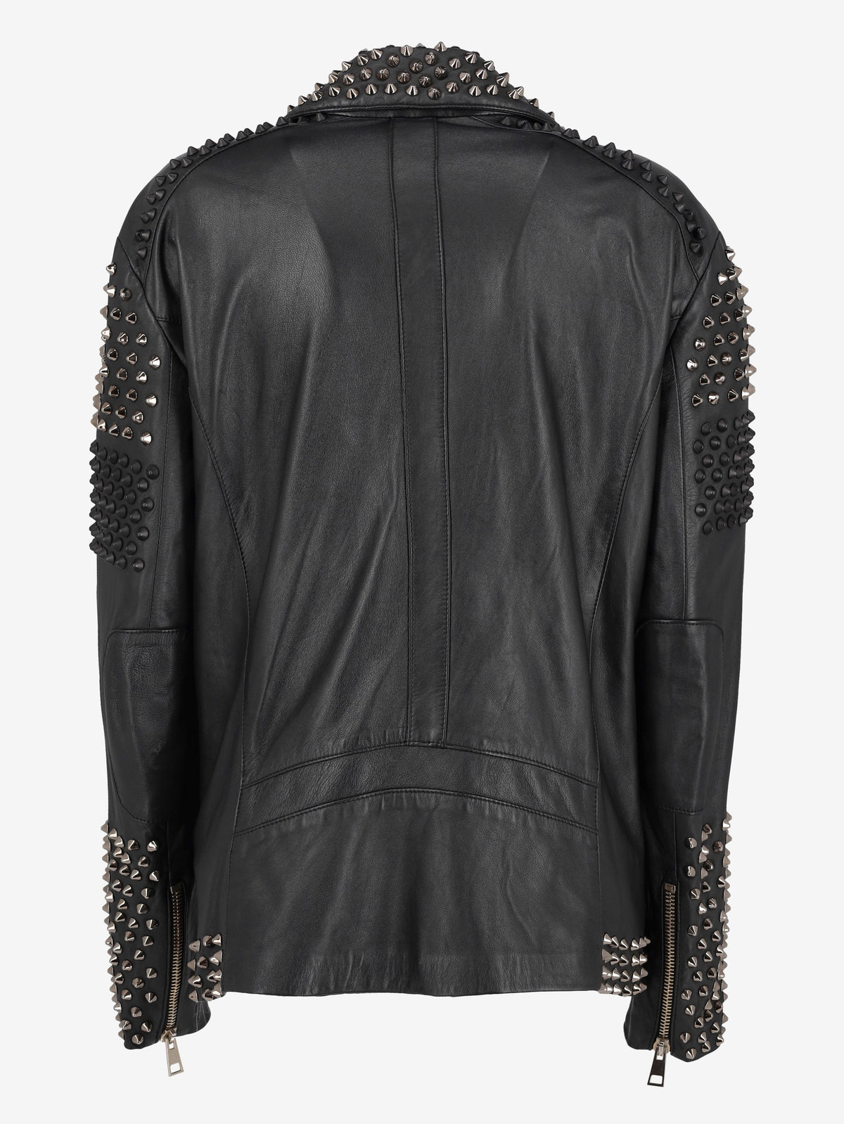 Vintage Studded Leather Jacket WCV250822.04  Vintage