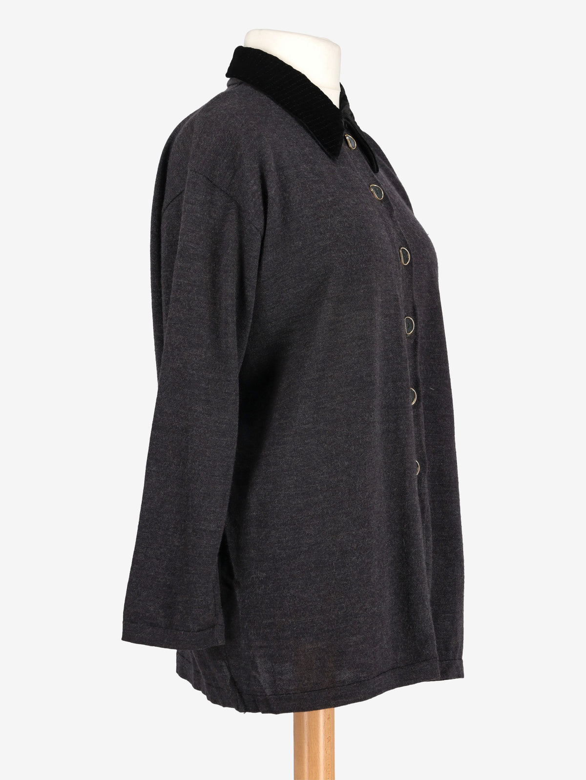 Mondrian Wool Cardigan