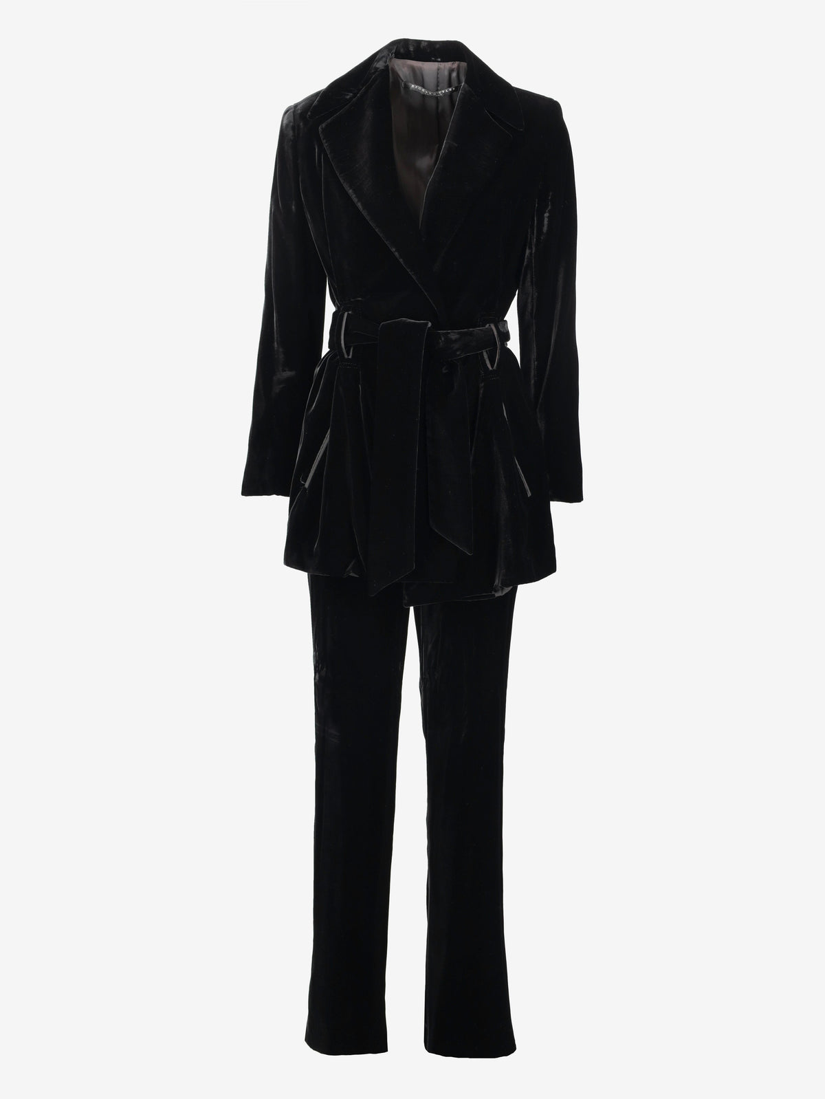 Richard Tyler Black Velvet Suit