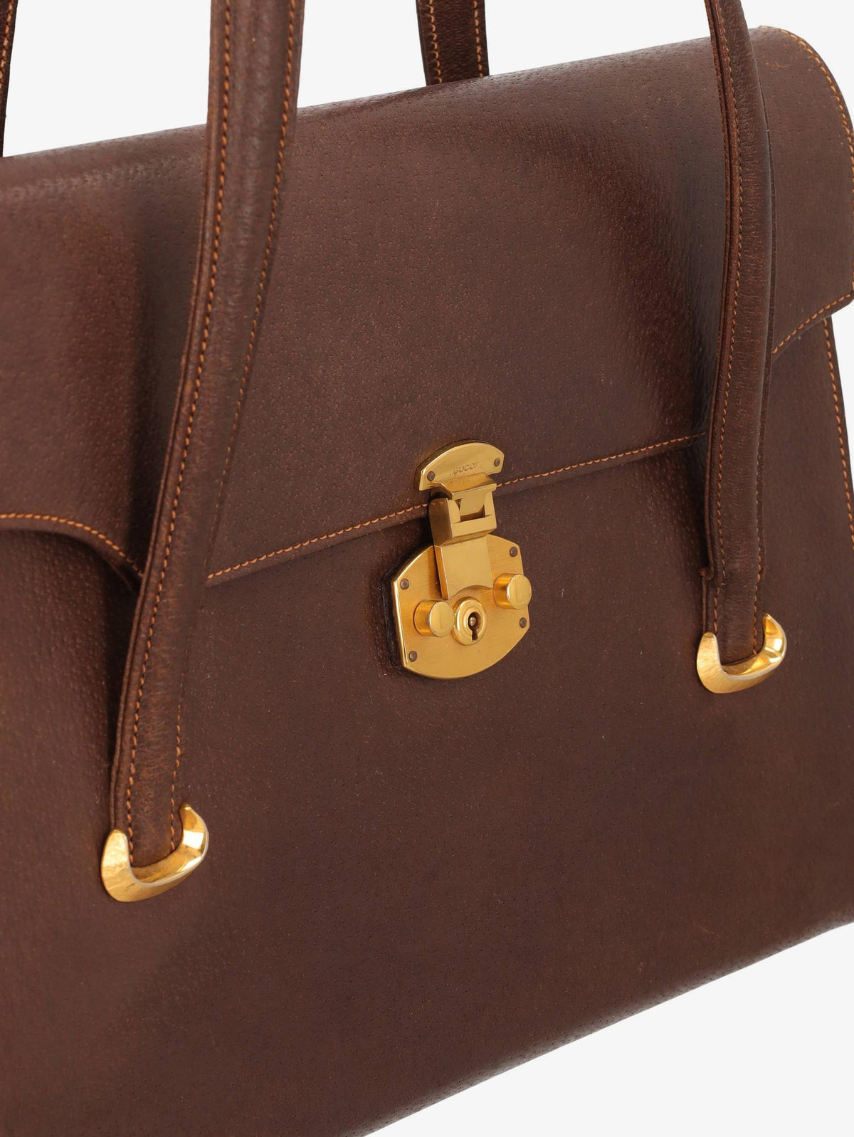 Gucci Vintage Leather Handbag