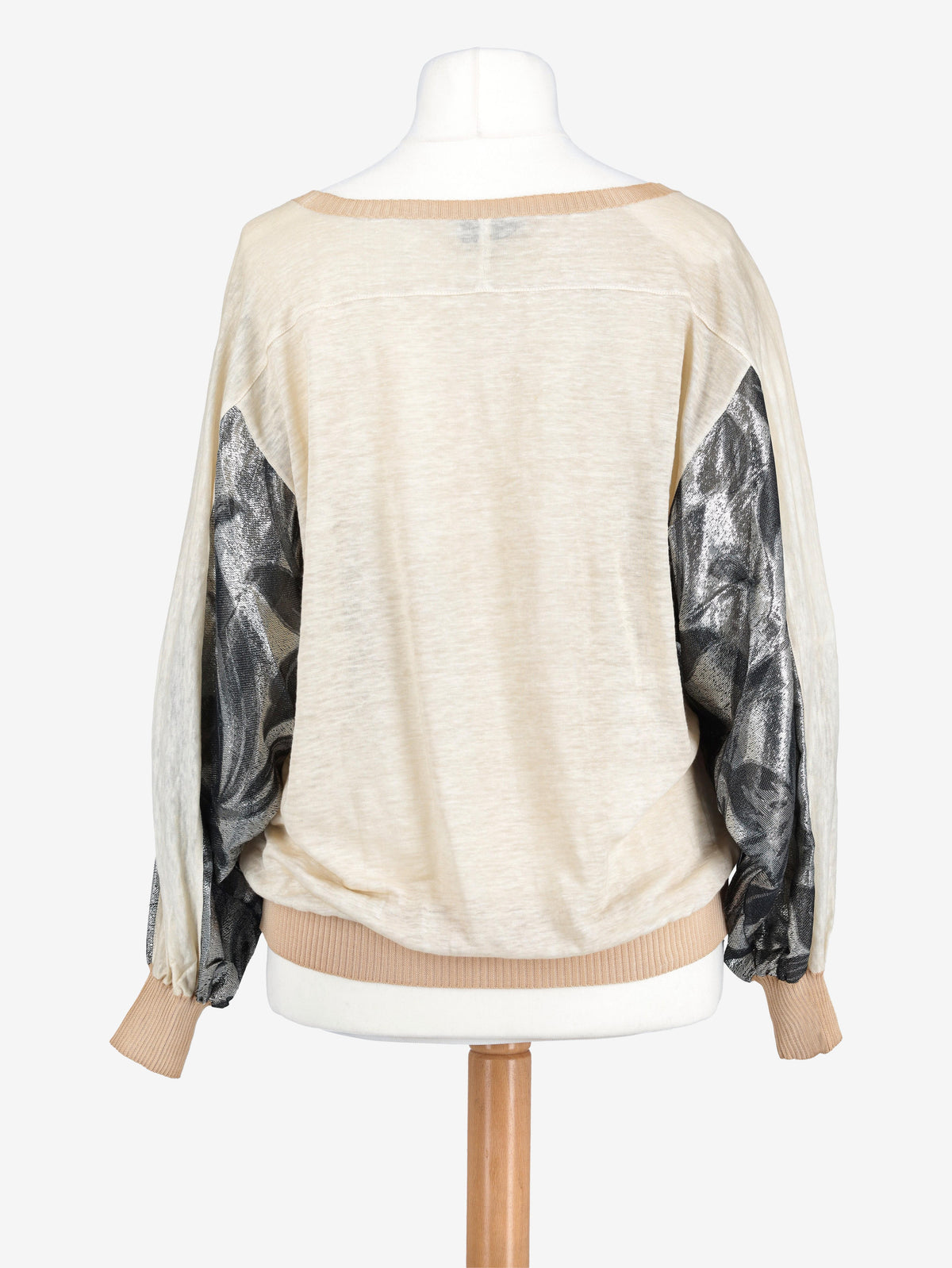 Gianfranco Ferrè Silver Patterned Jumper