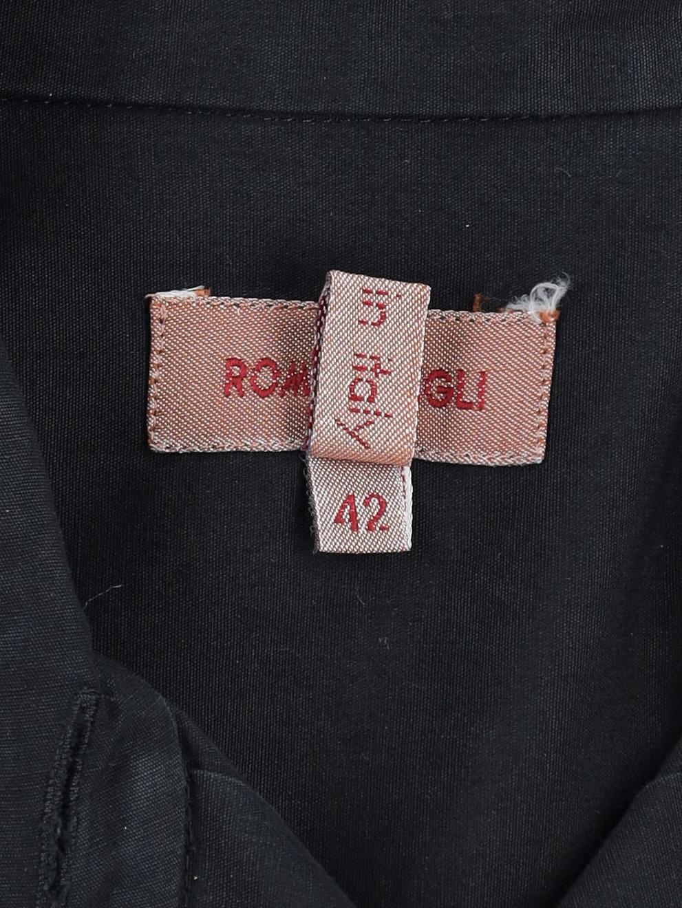 Romeo Gigli Black Shirt DM1004397  Romeo Gigli