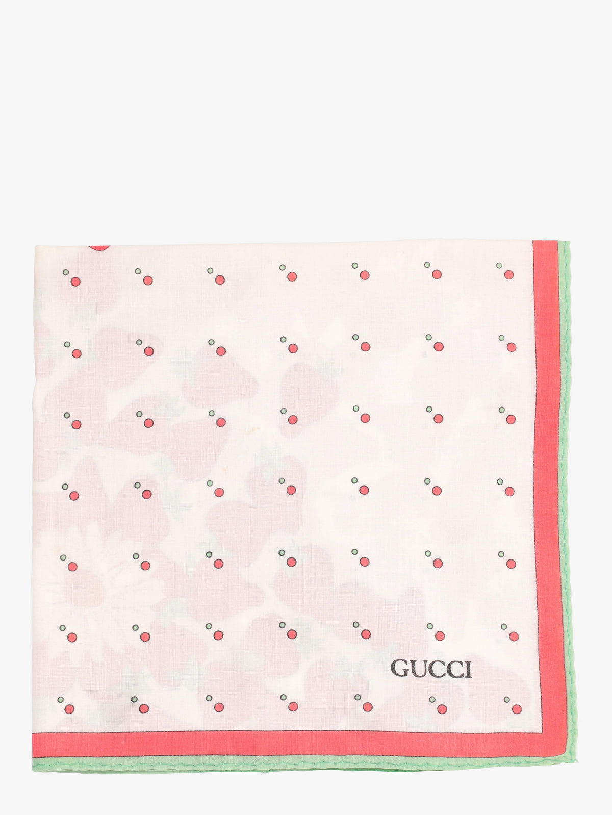 Gucci Strawberry Pocket Handkerchief