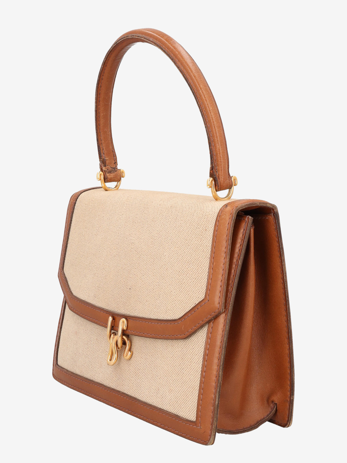 Gucci Vintage Canvas Handbag