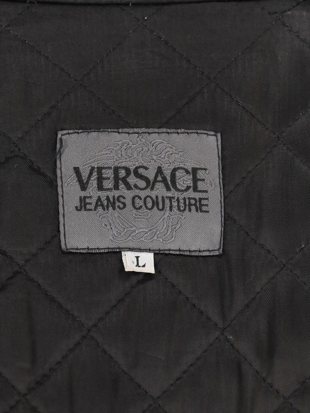 Versace Leather Jacket MU250527.27  Versace