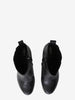 Geox Black Leaher Ankle Boots