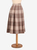 Tartan Wool Skirt W24121247  Vintage