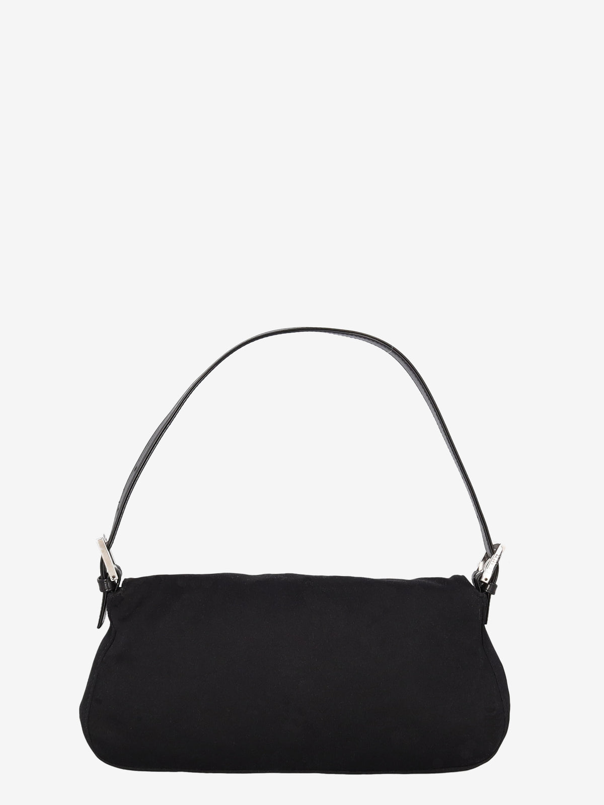 Fendi Baguette In Black Canvas