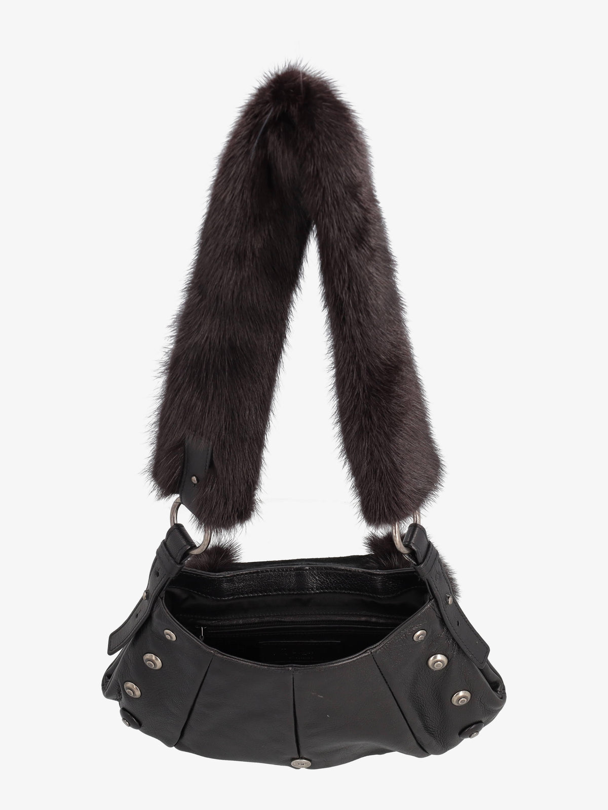 Yves Saint Laurent Furry Shoulder Bag