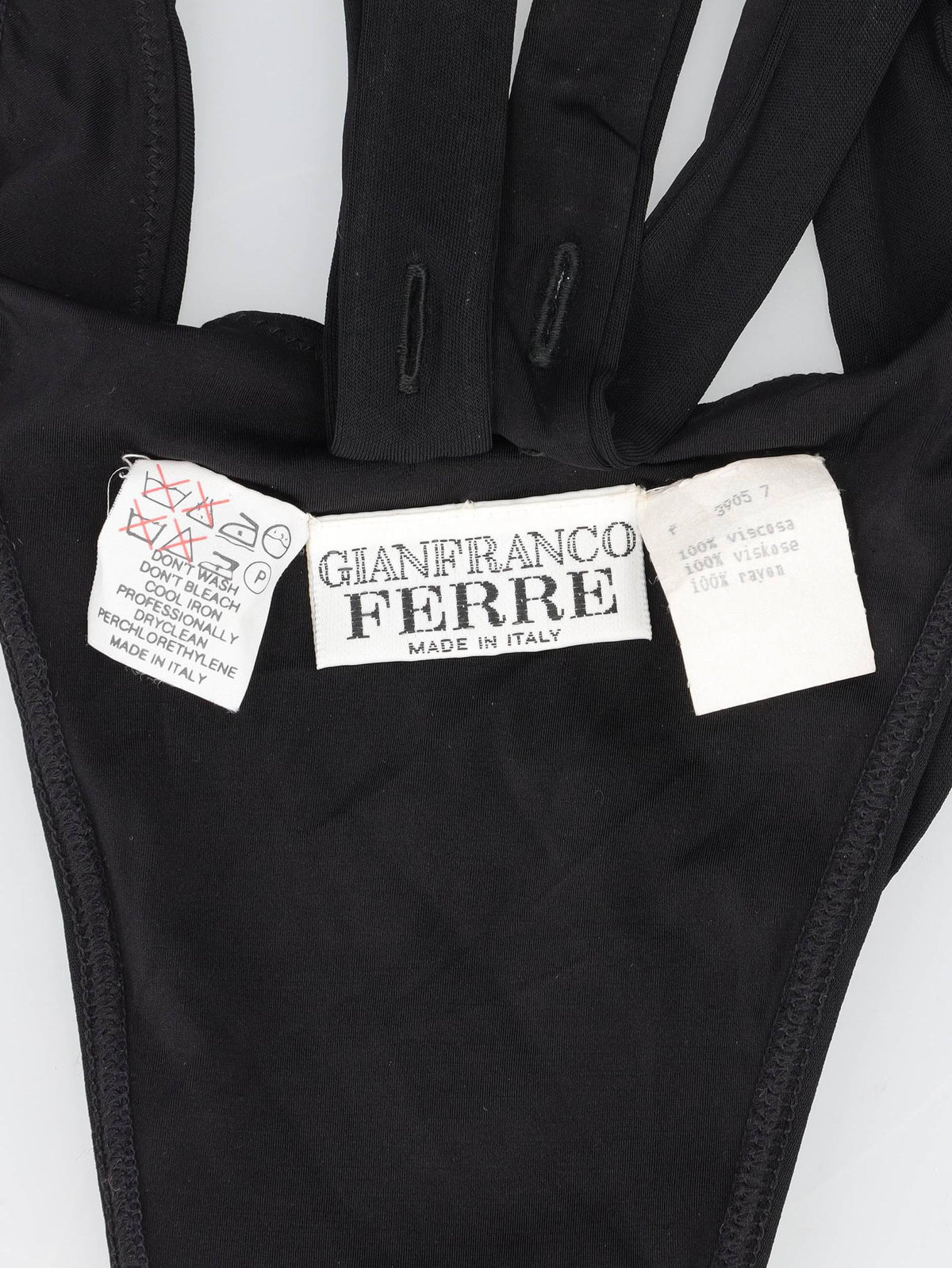 Gianfranco Ferré Thong With Braces