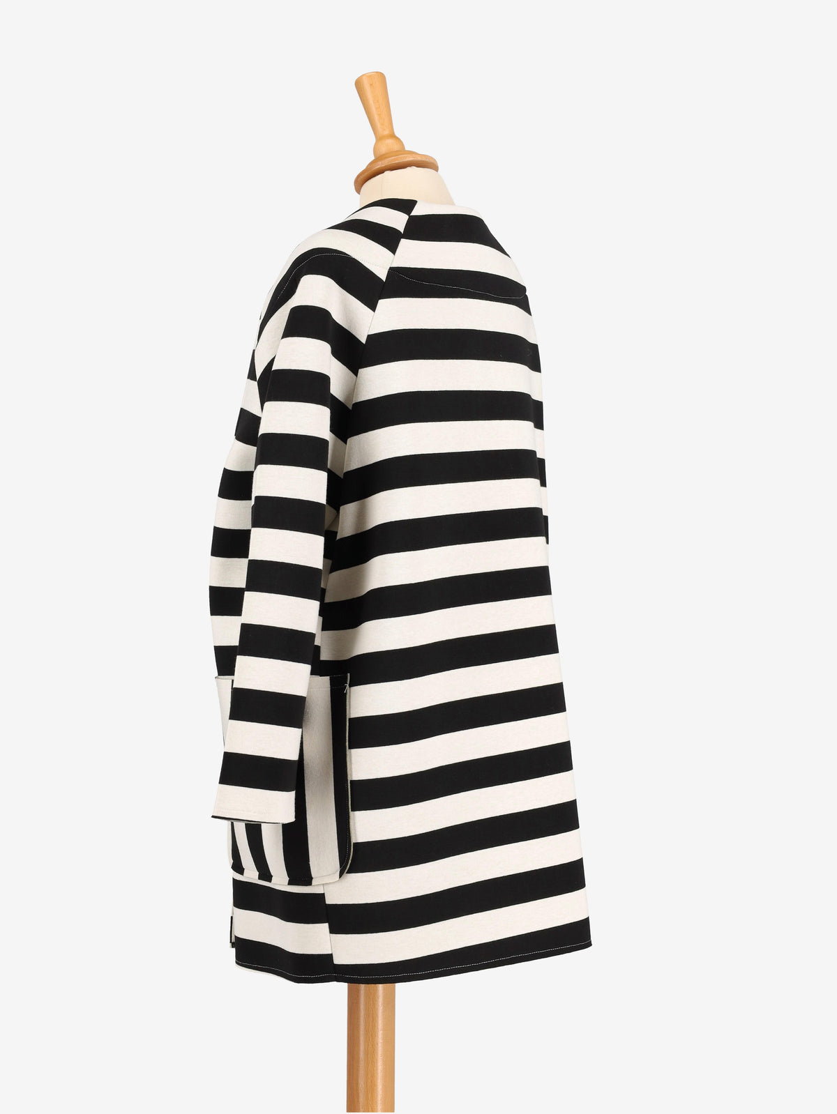 Imperial Striped Maxi Blazer