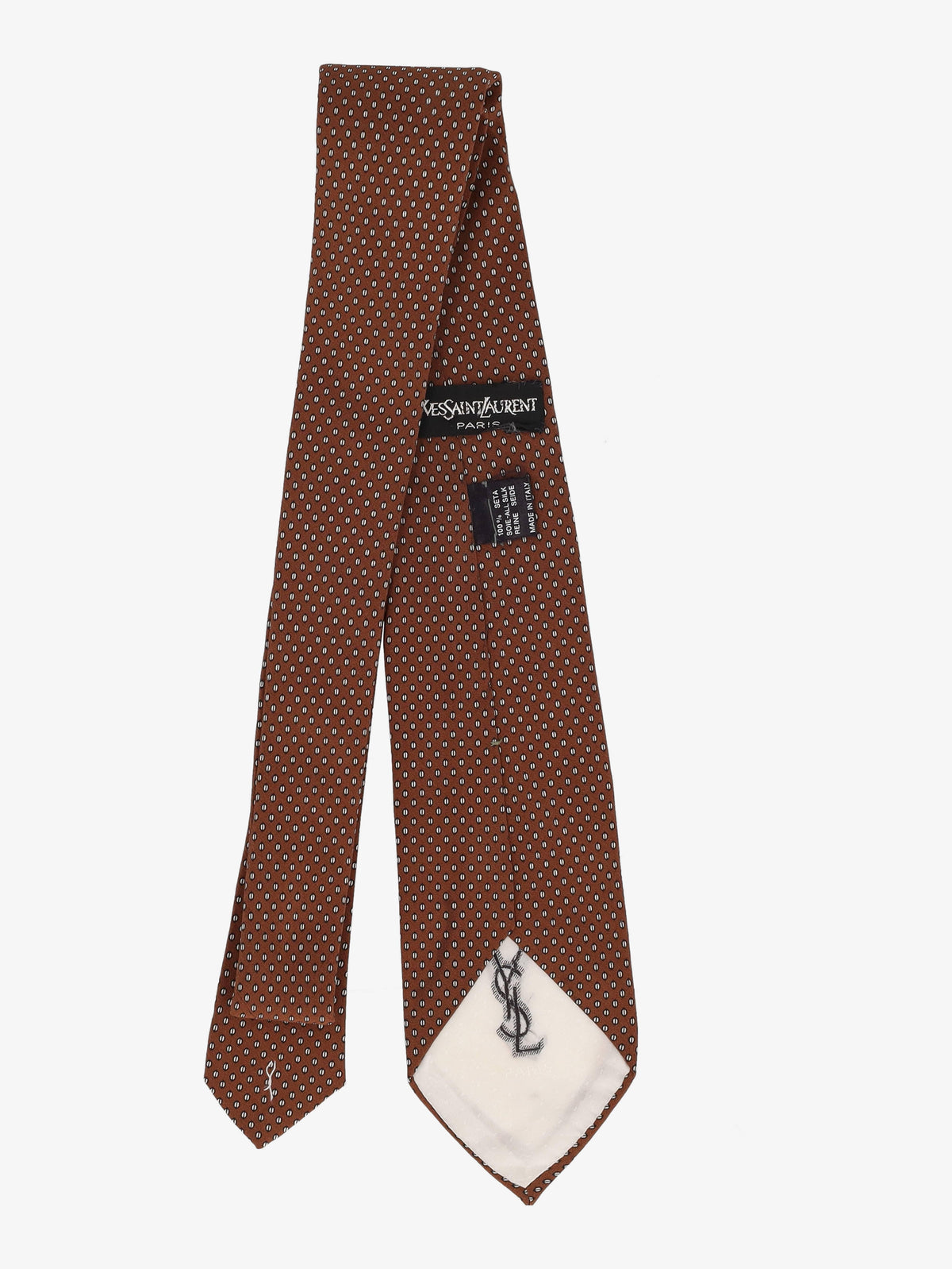 Yves Saint Laurent Pattern Tie