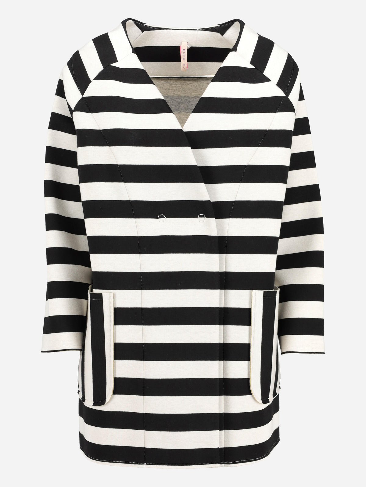 Imperial Striped Maxi Blazer