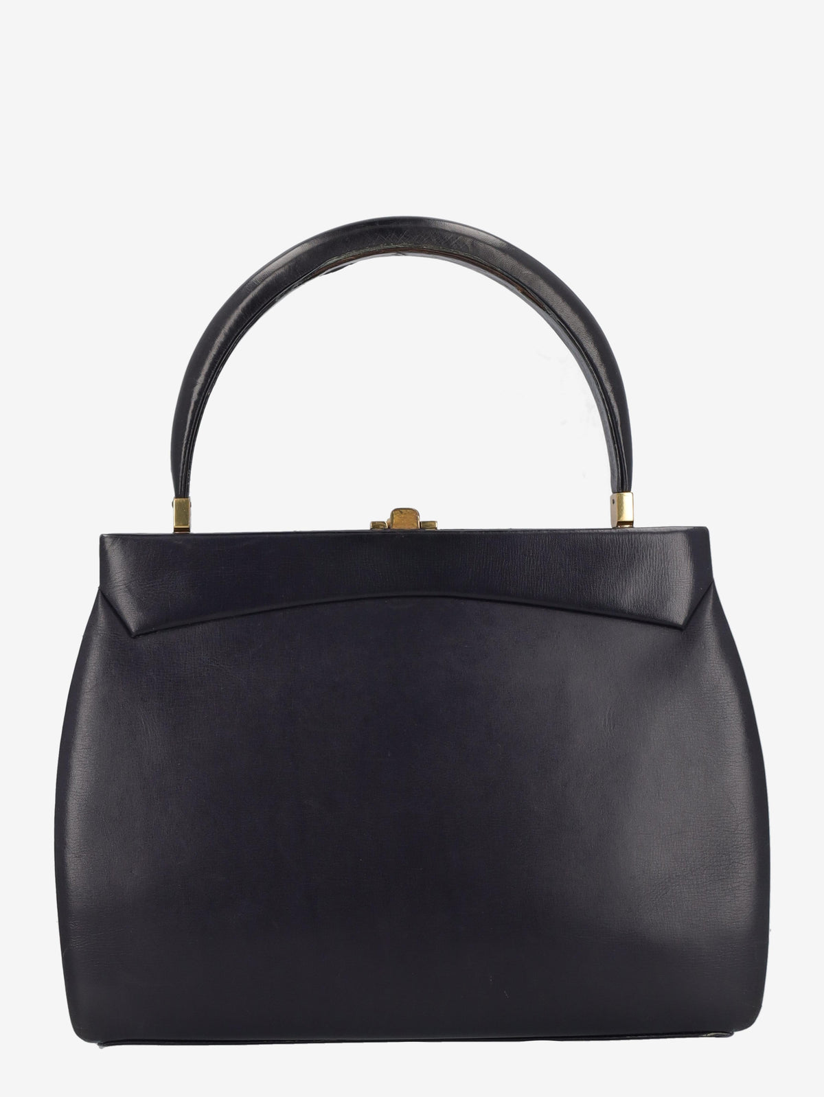 Vintage Blue Leather Handbag WCV300625.47  Vintage