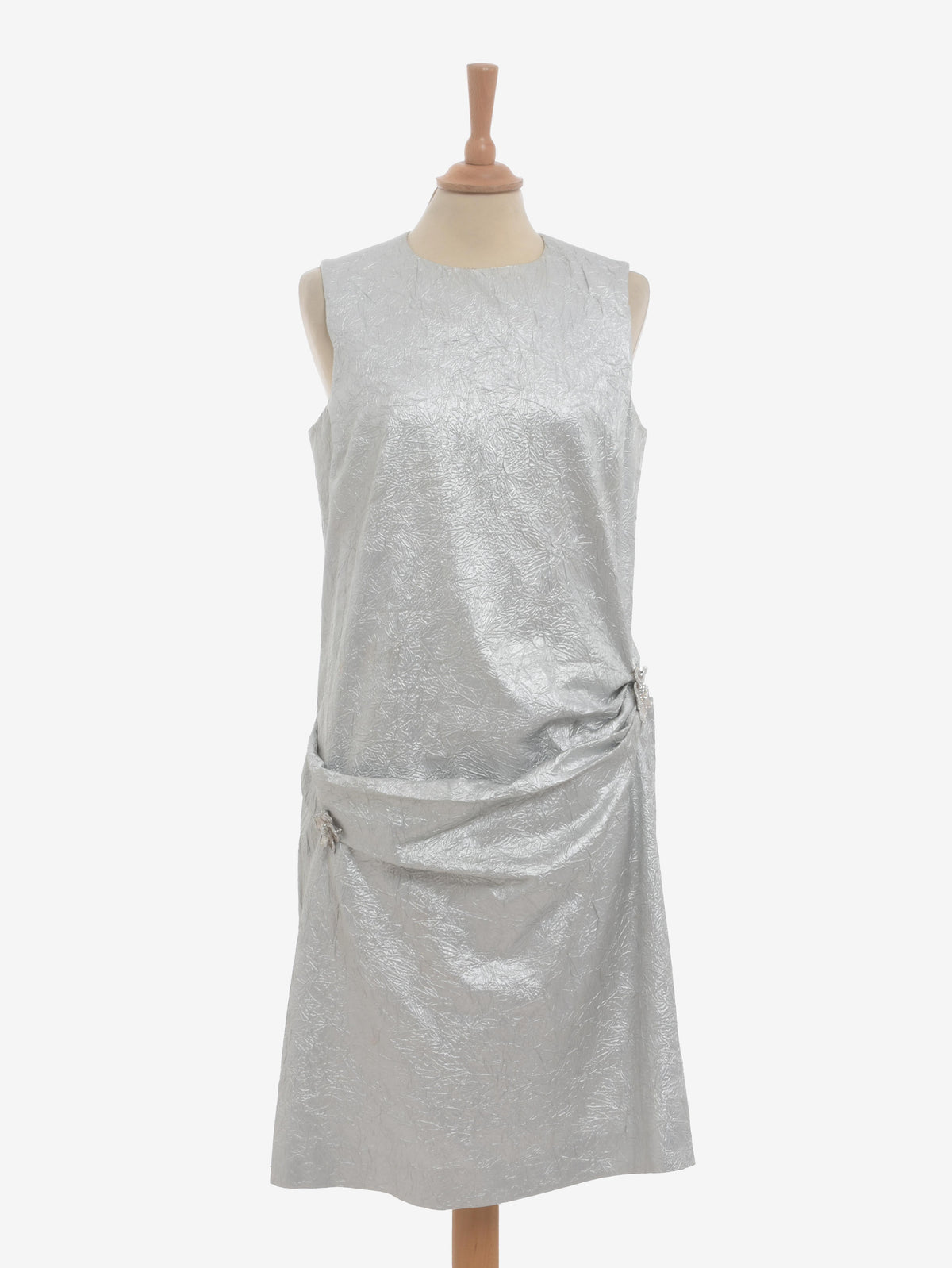 Michael Kors Midi Dress With Floral Appliqués