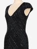 Vintage Black Beaded Dress